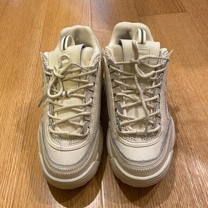 FILA Women’s Disruptor 2 EXP Gardenia Sneakers - 8.5